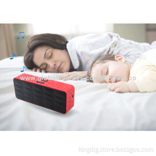 NFC Stereo Bluetooth Speaker, Classic Design, Supports Handsfree Calls and Line-in